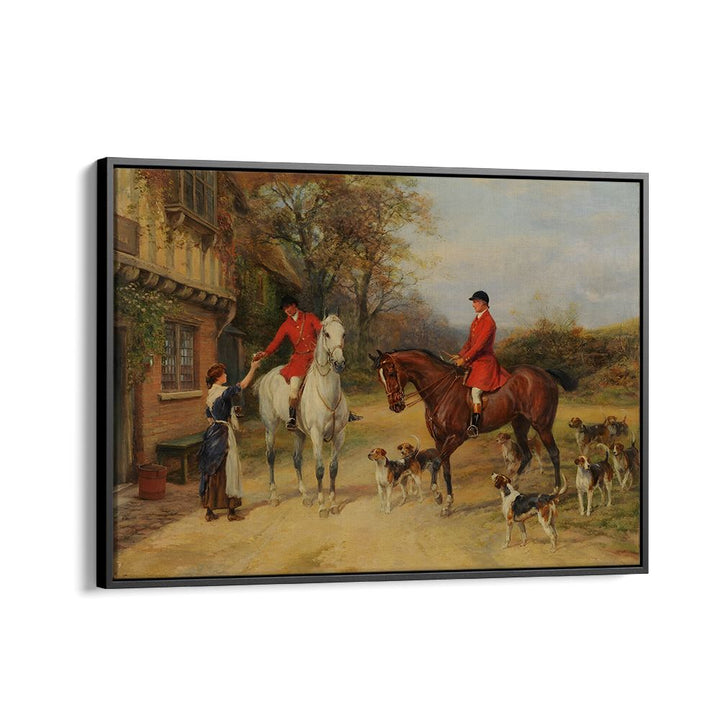 THE HUNTSMEN'S DEPARTURE