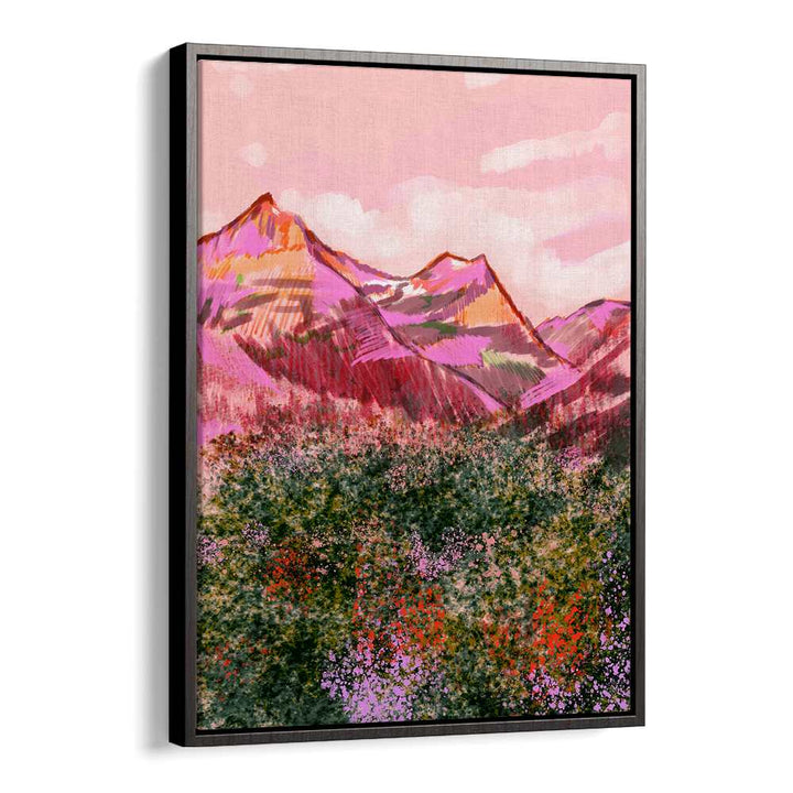 VIBRANT PINK MOUNTAINS