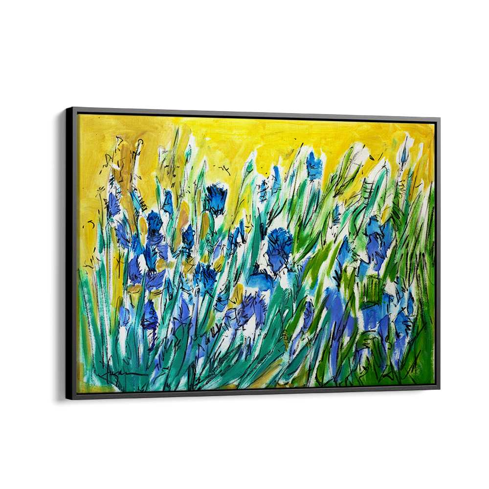 BURST OF BLUE BLOOMS