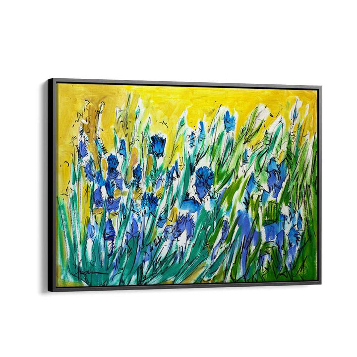 BURST OF BLUE BLOOMS