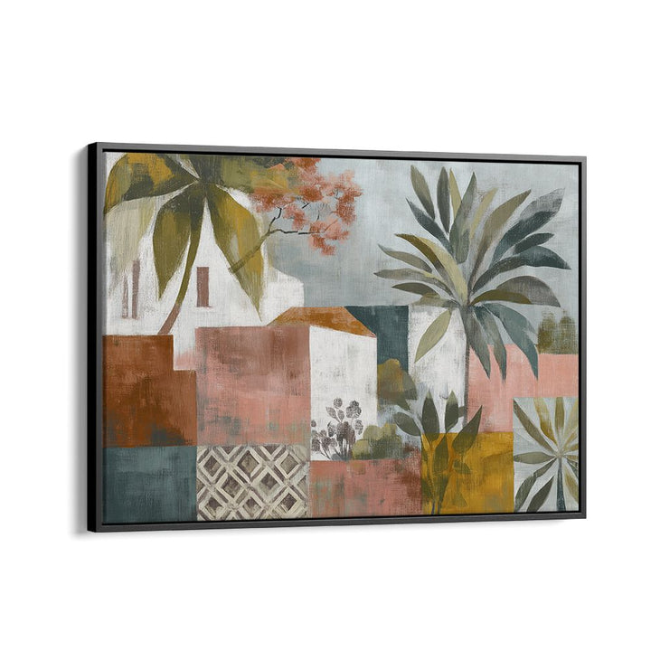 TROPICAL ARCHITECTURE WITH PALMS