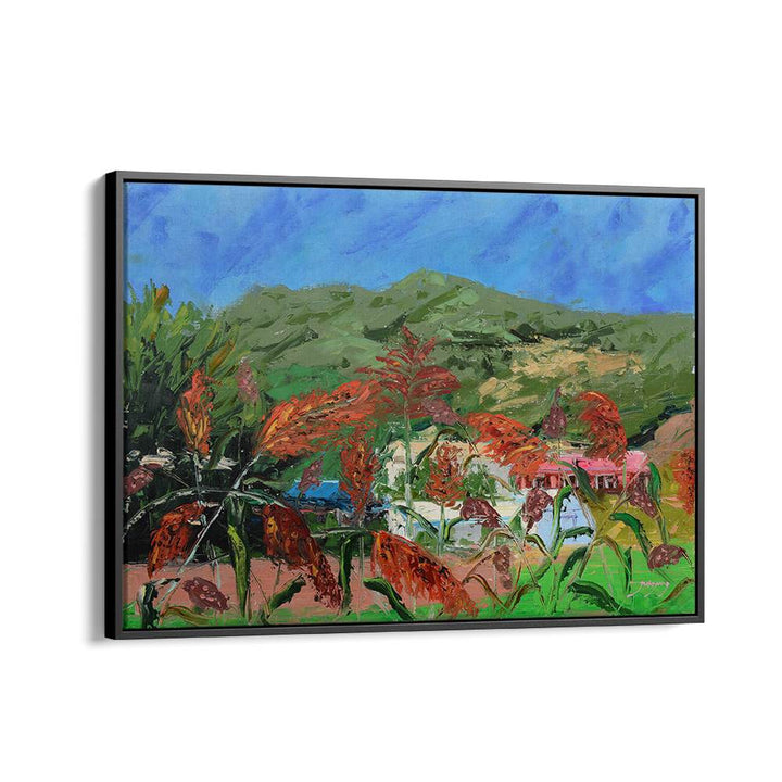 VIBRANT SORGHUM FIELD LANDSCAPE