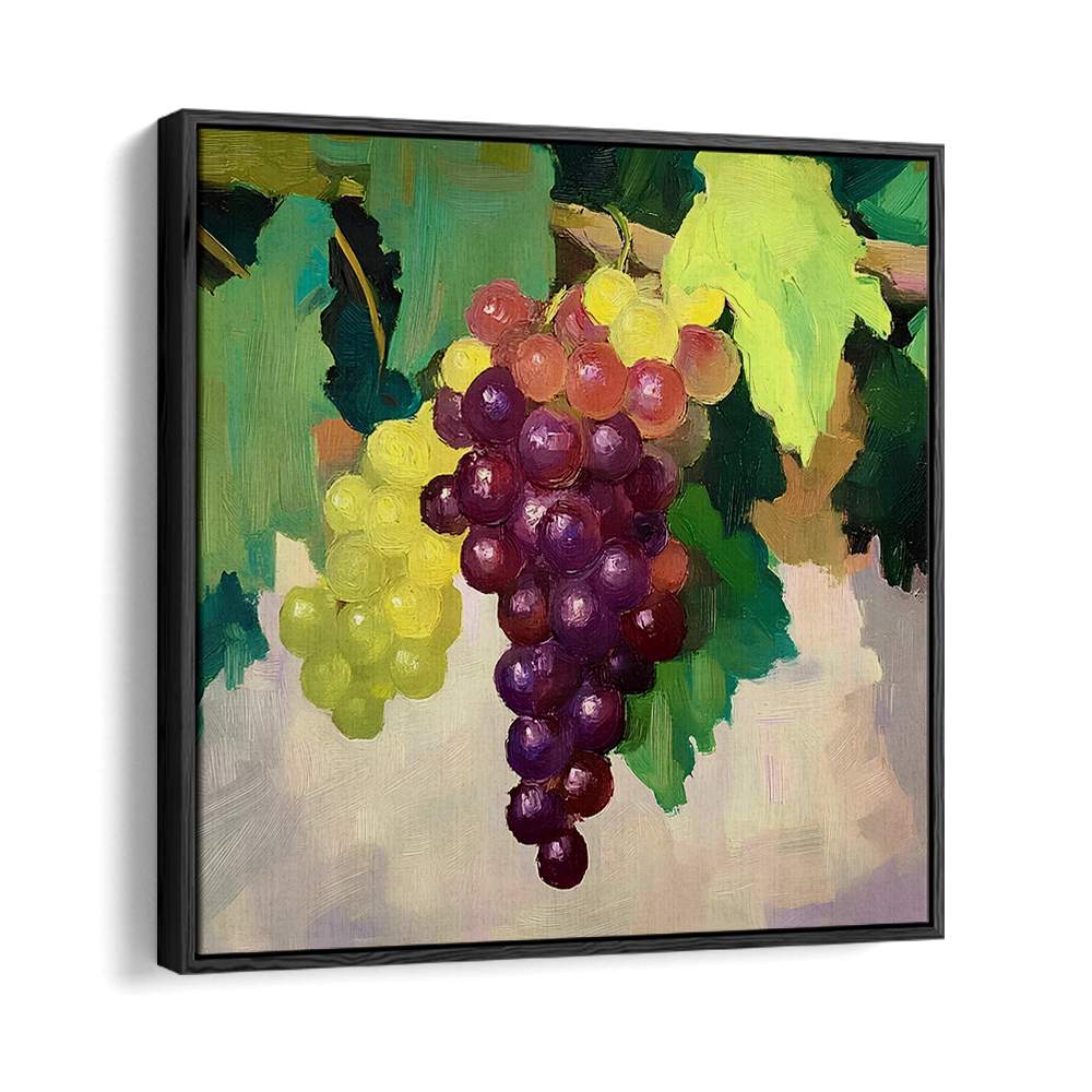 COLORFUL GRAPE STILL LIFE
