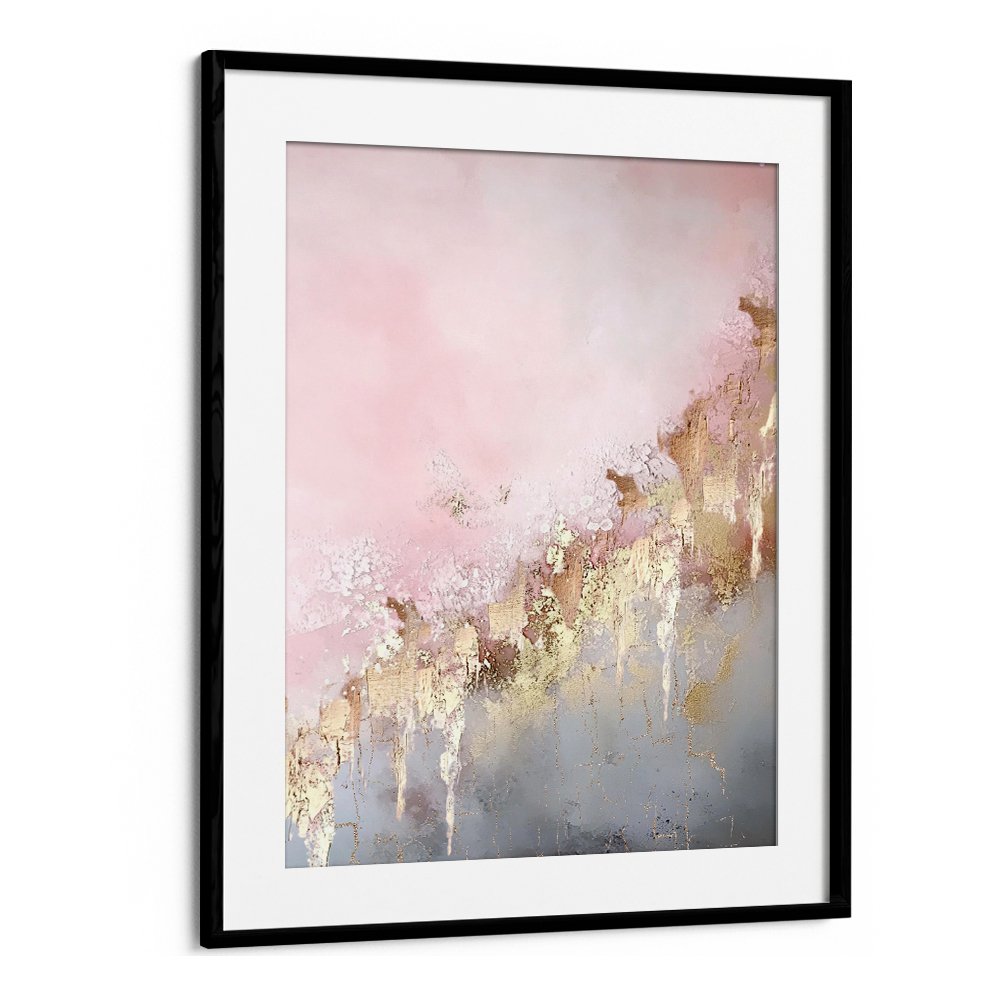 ELEGANT PINK GOLD ABSTRACT