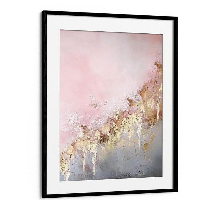 ELEGANT PINK GOLD ABSTRACT