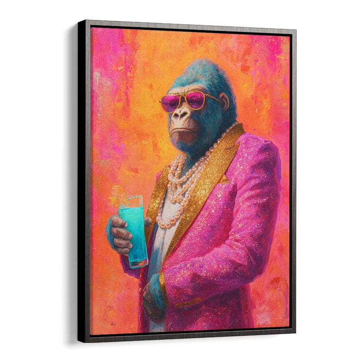 COOL GORILLA PINK SUIT