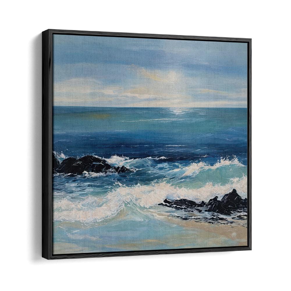 CRASHING OCEAN WAVES