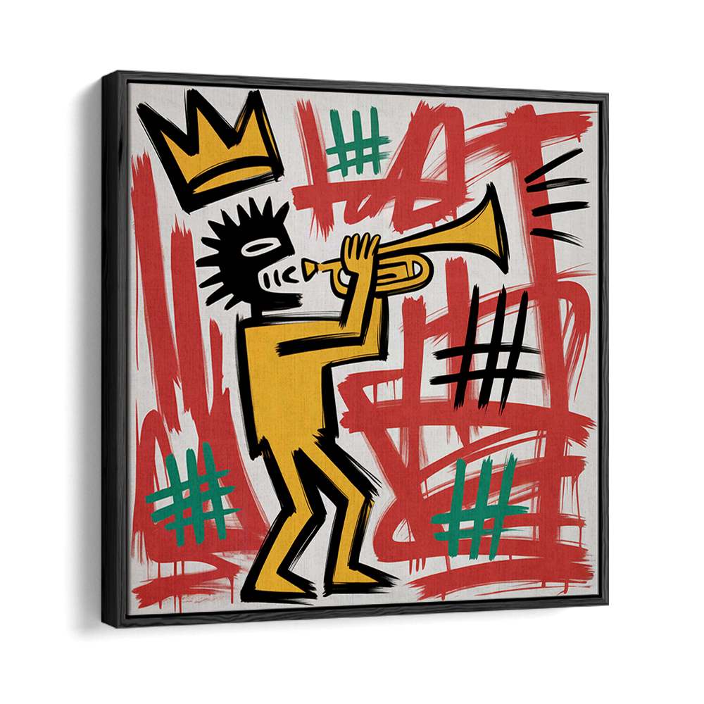 CROWNED JAZZ TRUMPETER