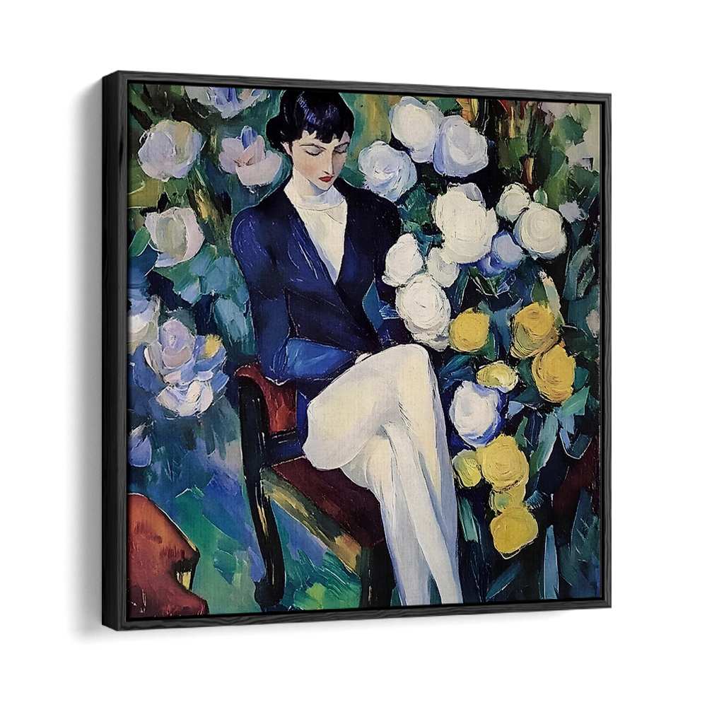 ELEGANT WOMAN GARDEN