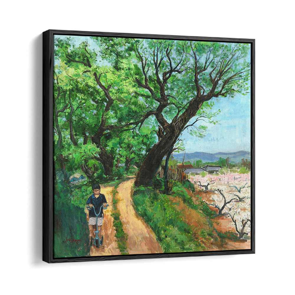CHILDHOOD SPRING PATH