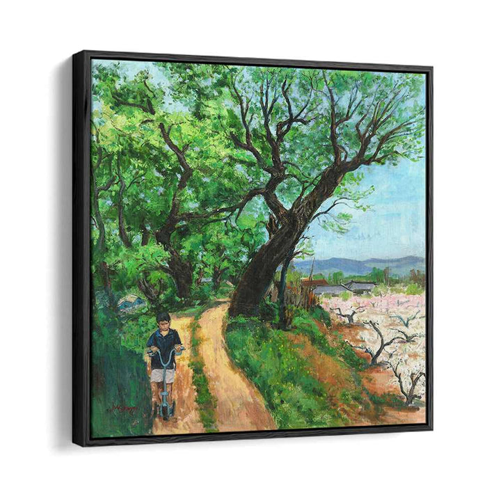CHILDHOOD SPRING PATH