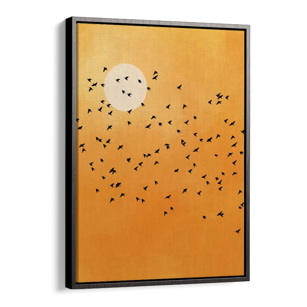 BIRDS GOLDEN SUNSET
