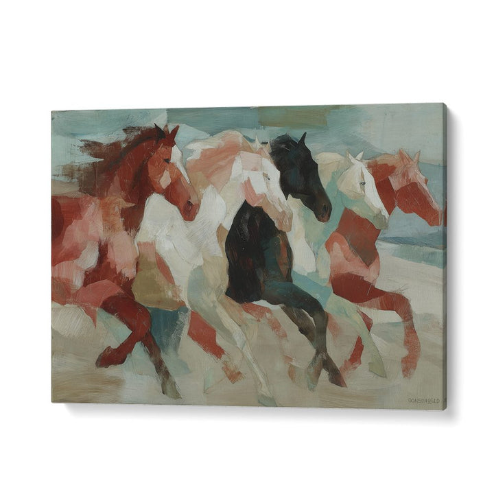 WILD HORSES IN MOTION