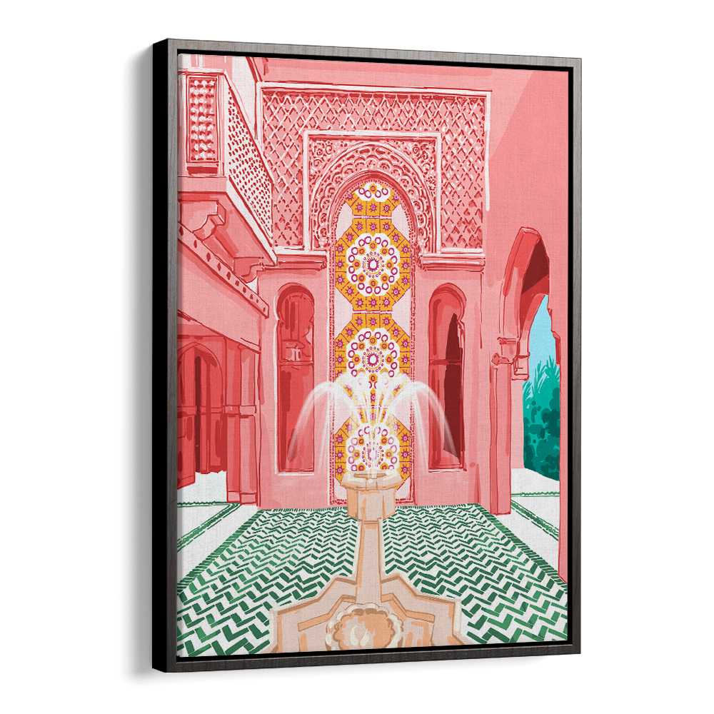 MOROCCAN COURTYARD FOUNTAIN