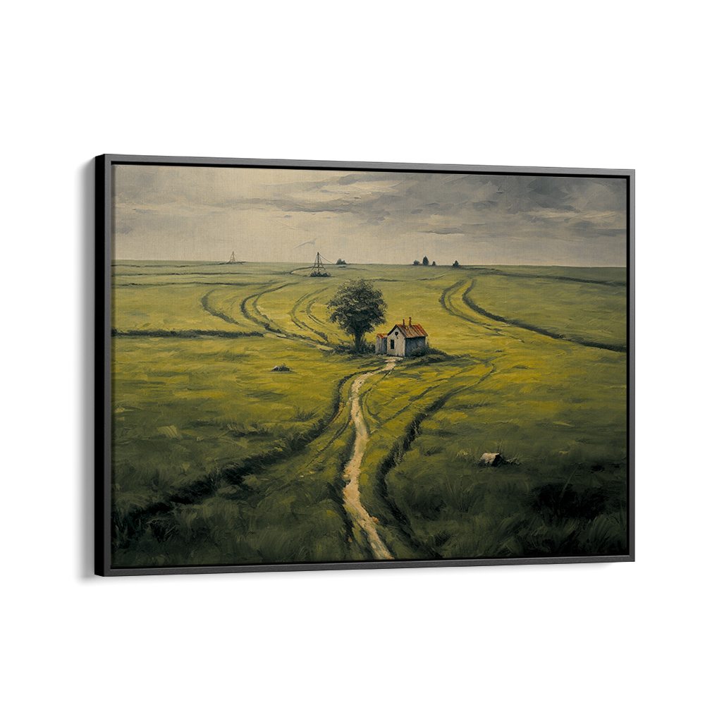 THE SOLITARY HOMESTEAD , VINTAGE LANDSCAPE