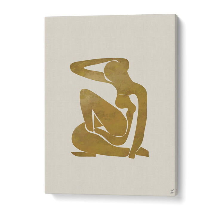 ABSTRACT GOLDEN FORM