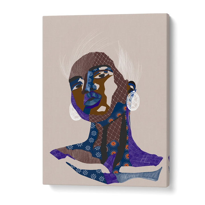 MODERN PATTERNED PORTRAIT