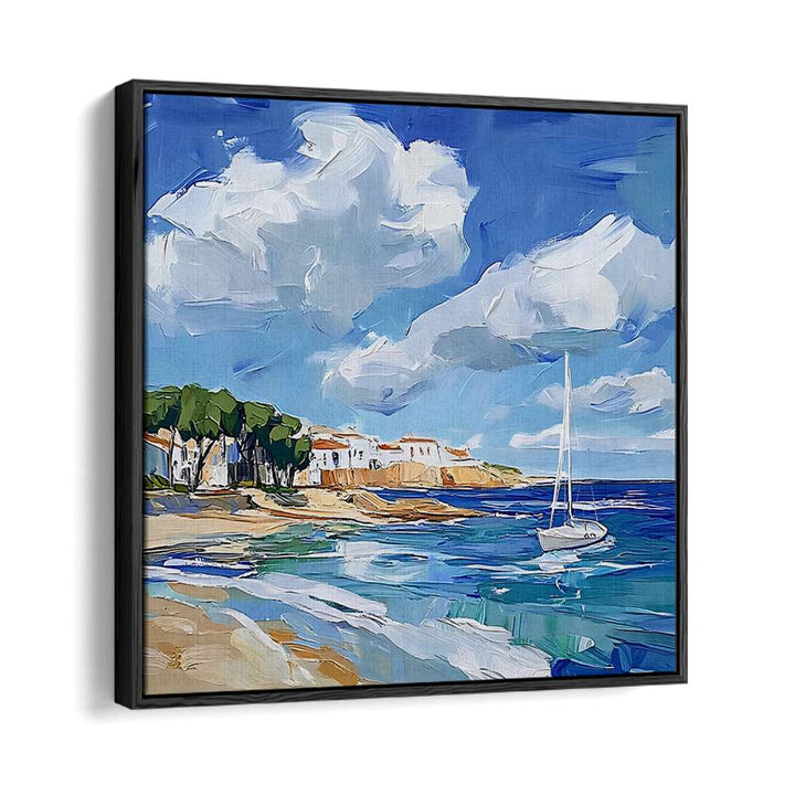 MEDITERRANEAN BEACH SAILBOAT