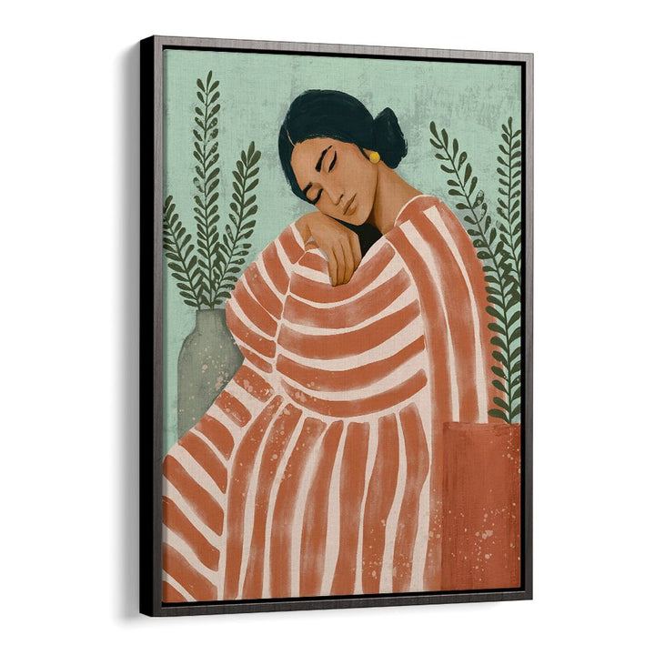PEACEFUL WOMAN RESTING