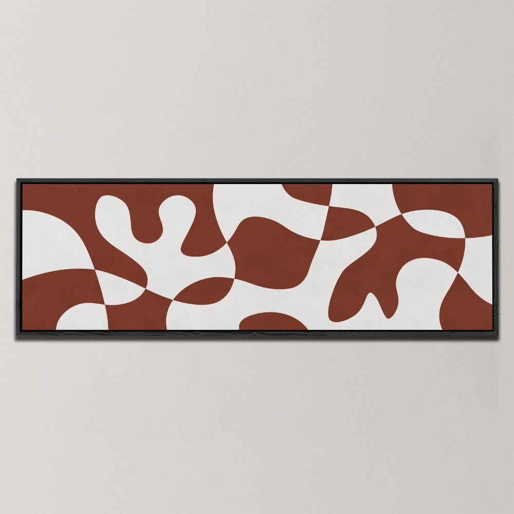 GEOMETRIC MODERN ART , PANORAMIC ART