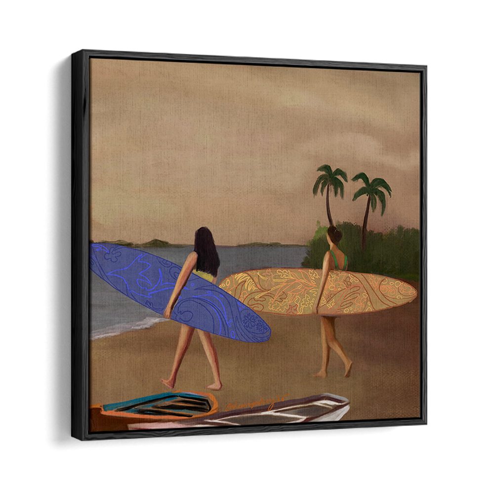 TROPICAL SURF SUNSET