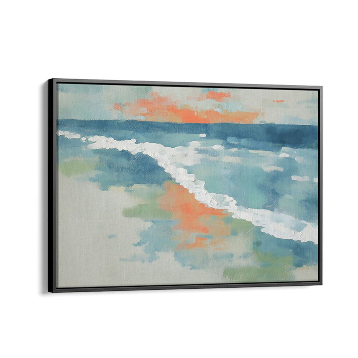 SUNSET REFLECTIONS ON SHORE