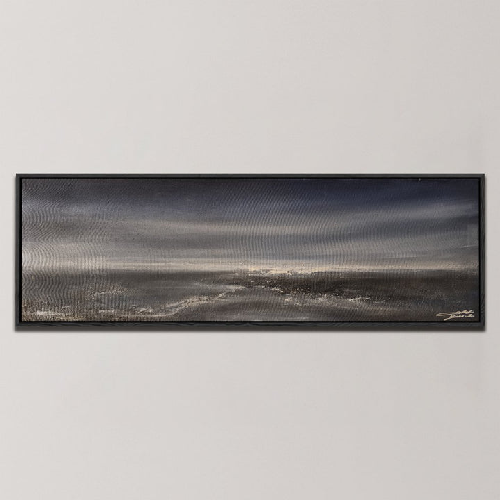 VAST CLOUDY SEASCAPE  , PANORAMIC ART