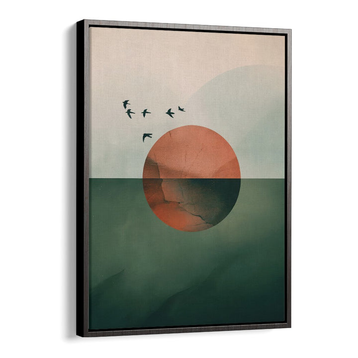 MINIMALIST SUNSET BIRDS