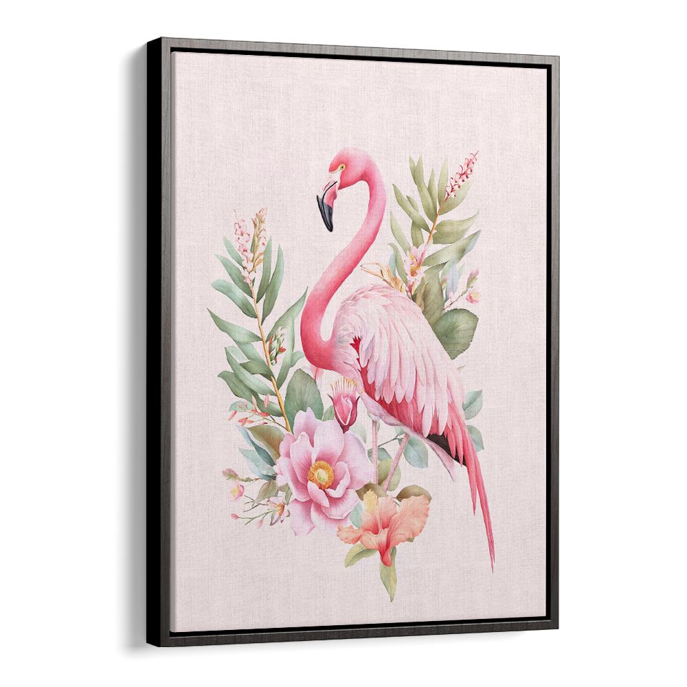 PINK FLAMINGO TROPICAL BLOOM