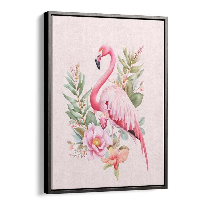 PINK FLAMINGO TROPICAL BLOOM