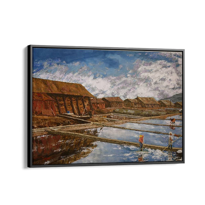 TRADITIONAL SALTWORKS SCENE