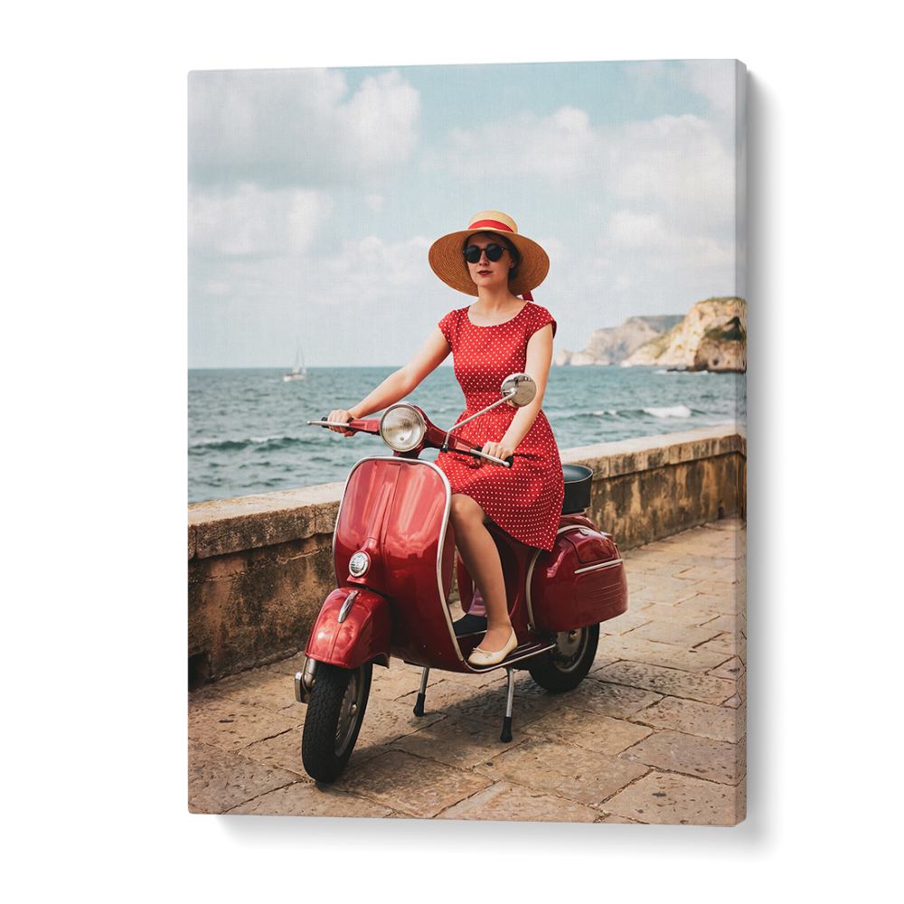 VINTAGE RIDE BY THE SEA