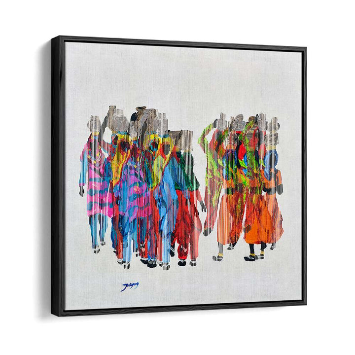 VIBRANT WALKING WOMEN