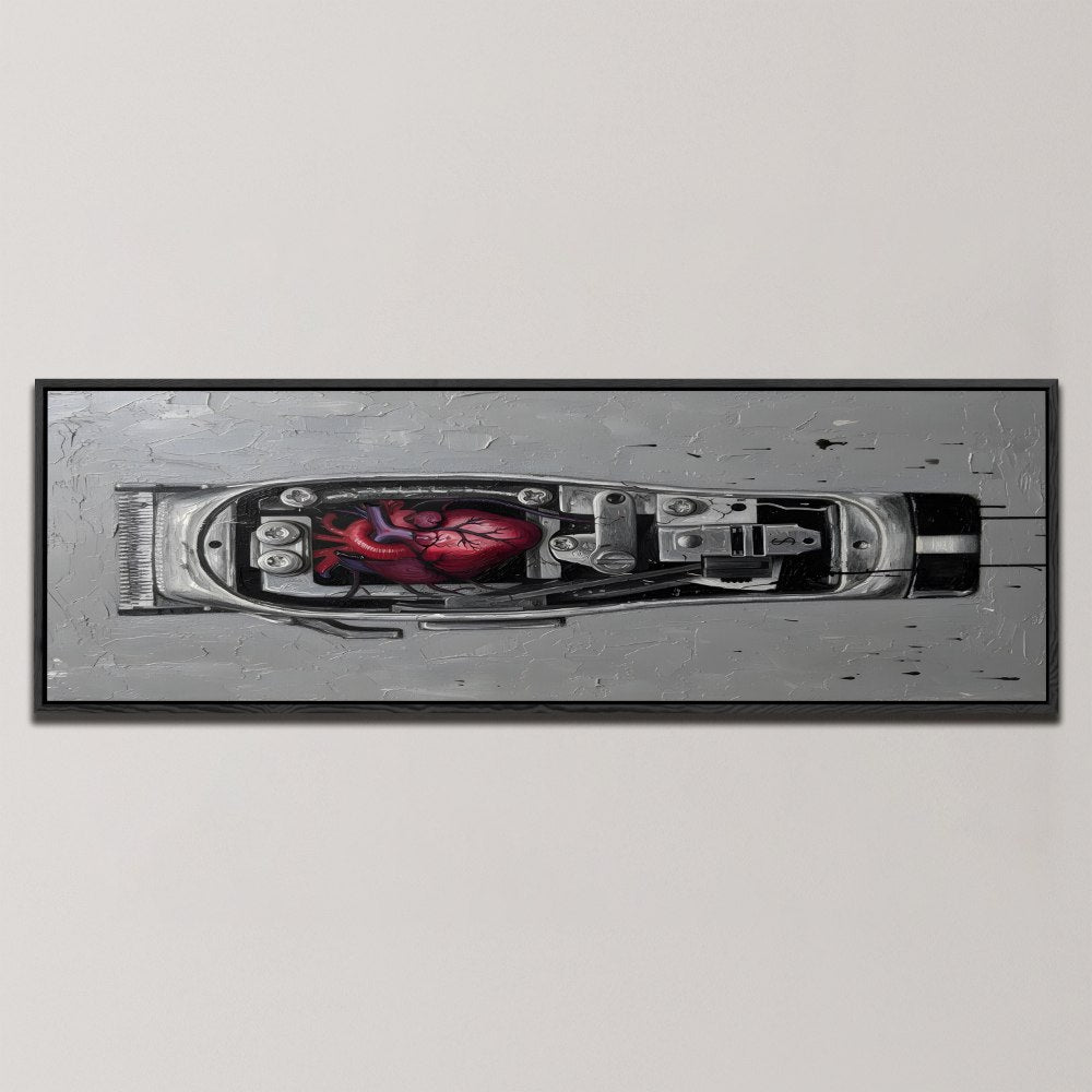 MECHANICAL HEART CLIPPER , PANORAMIC ART