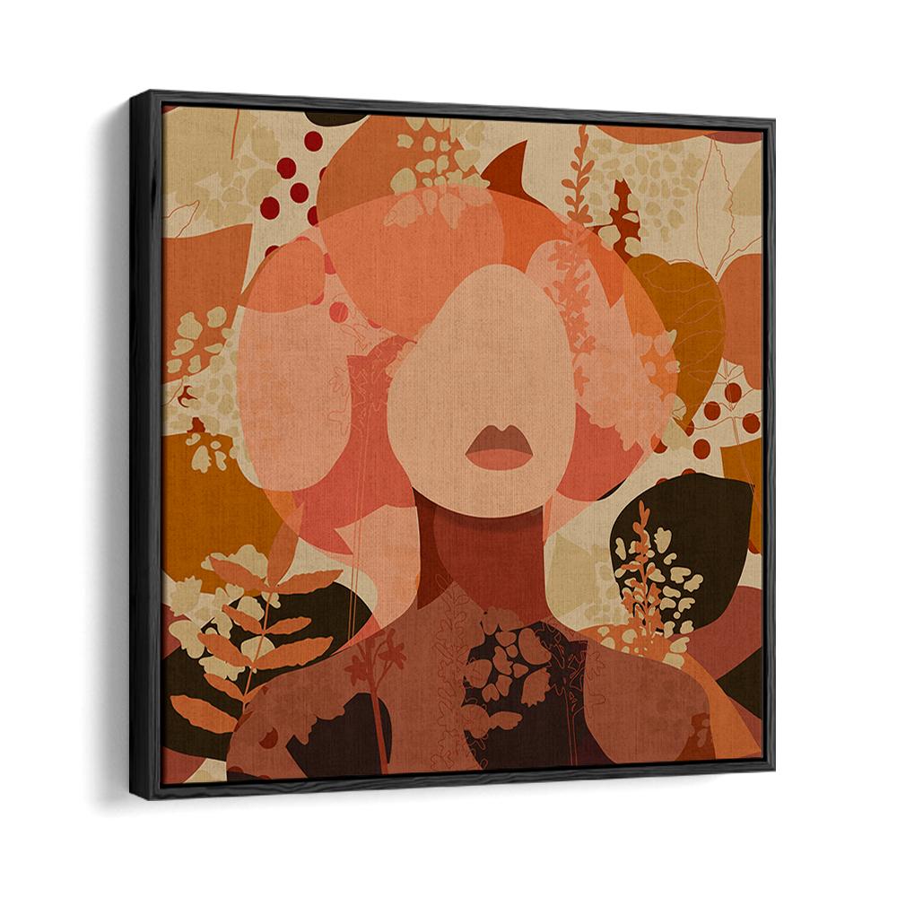 ABSTRACT AUTUMN WOMAN