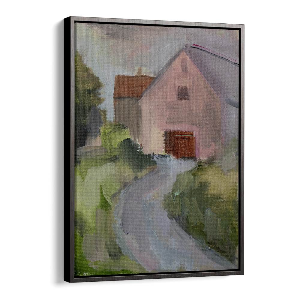 BARN ON A RURAL ROAD