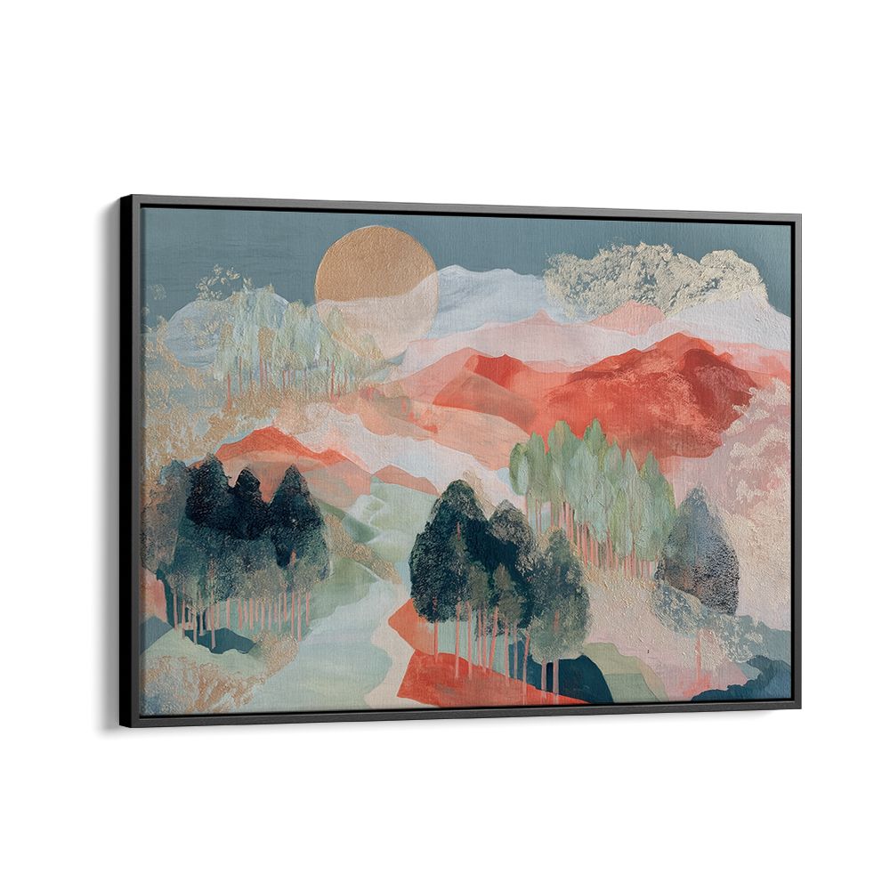 MOUNTAIN FOREST SUNRISE
