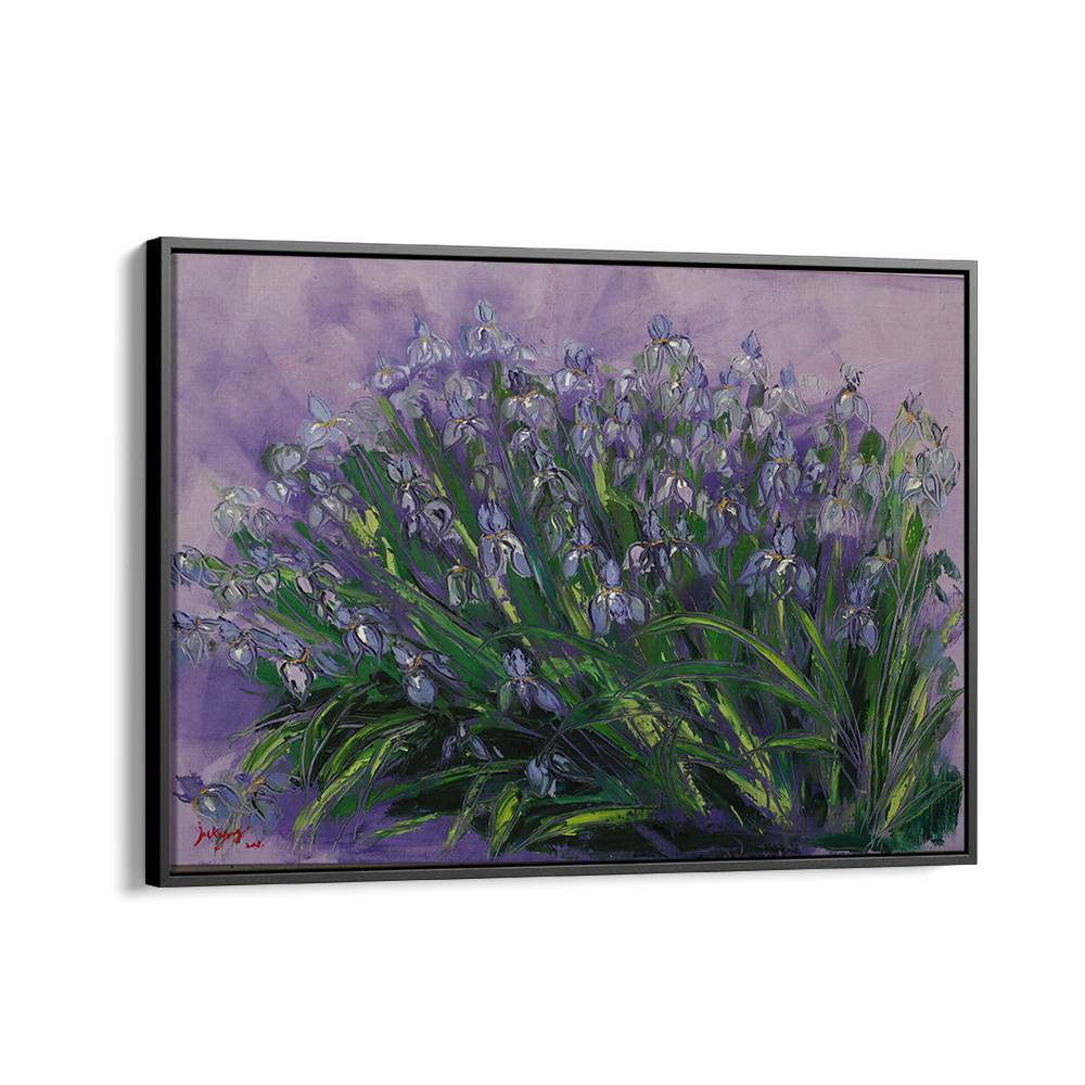 LUSH PURPLE IRISES