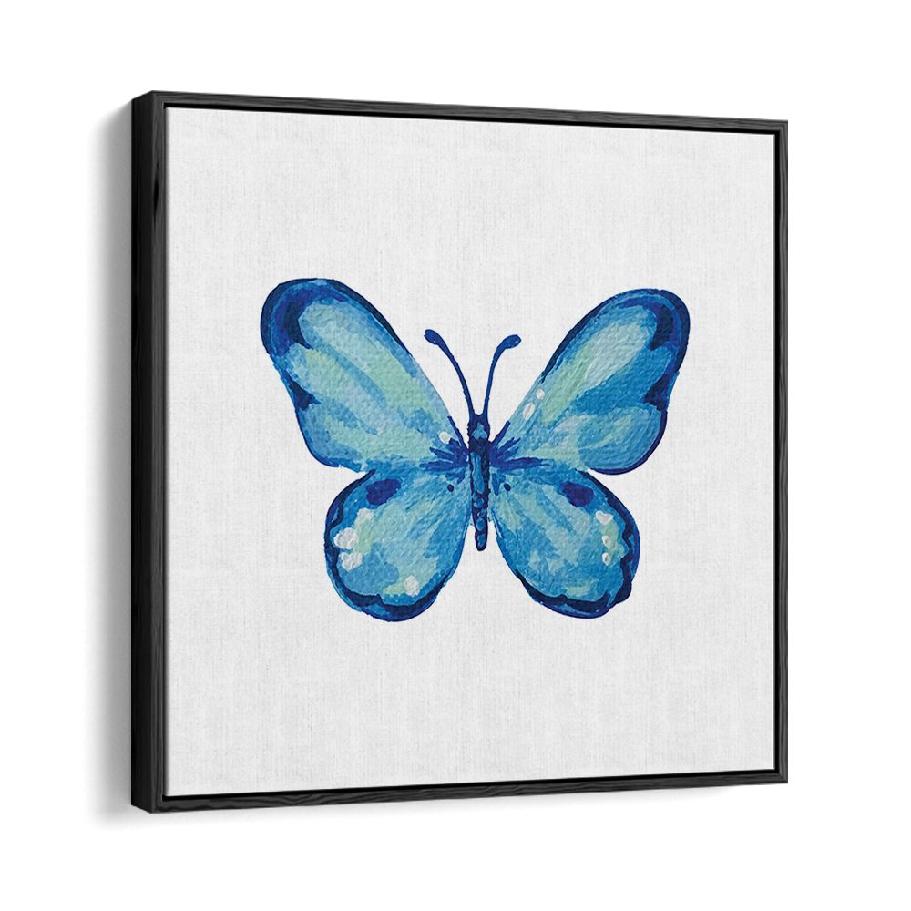 BLUE WATERCOLOR BUTTERFLY