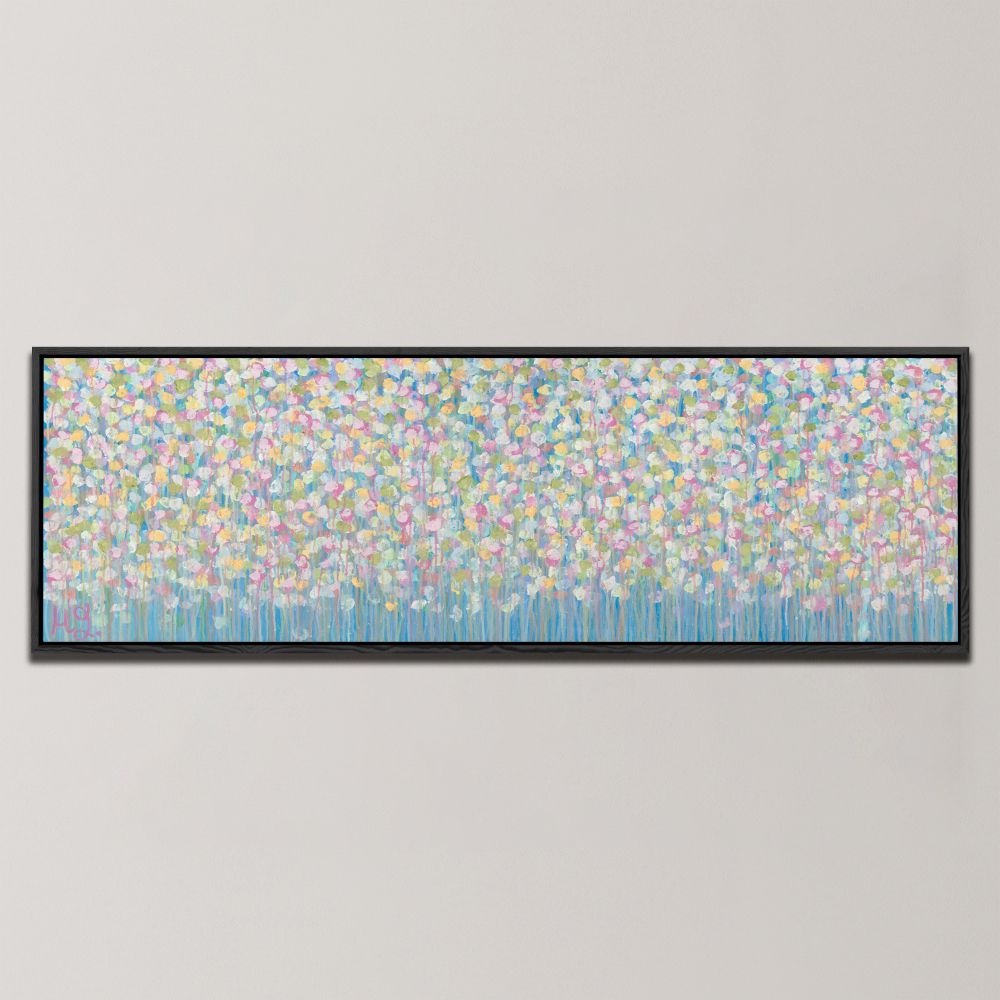 PASTEL RAIN , PANORAMIC ART