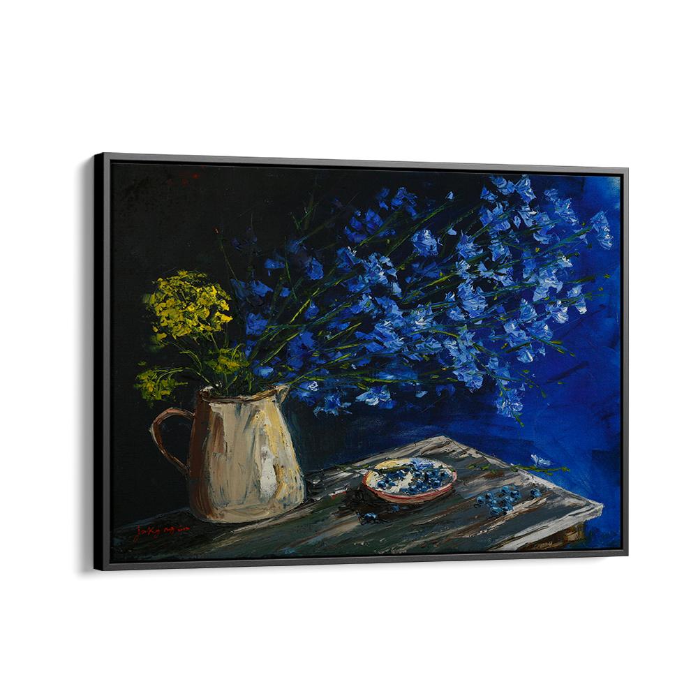 VIBRANT BLUE STILL LIFE
