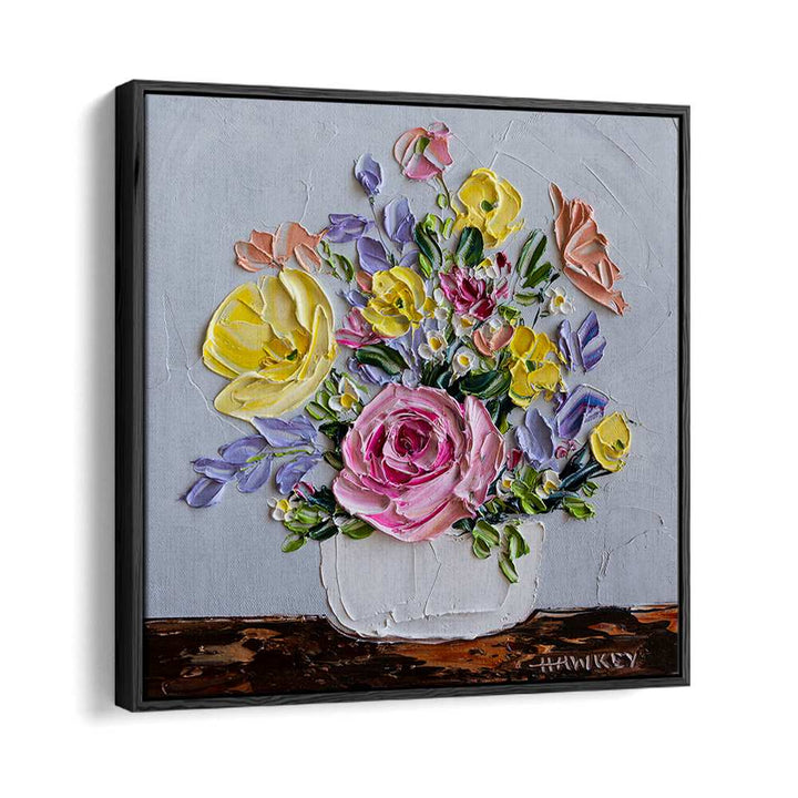 TEXTURED FLOWER STILL LIFE