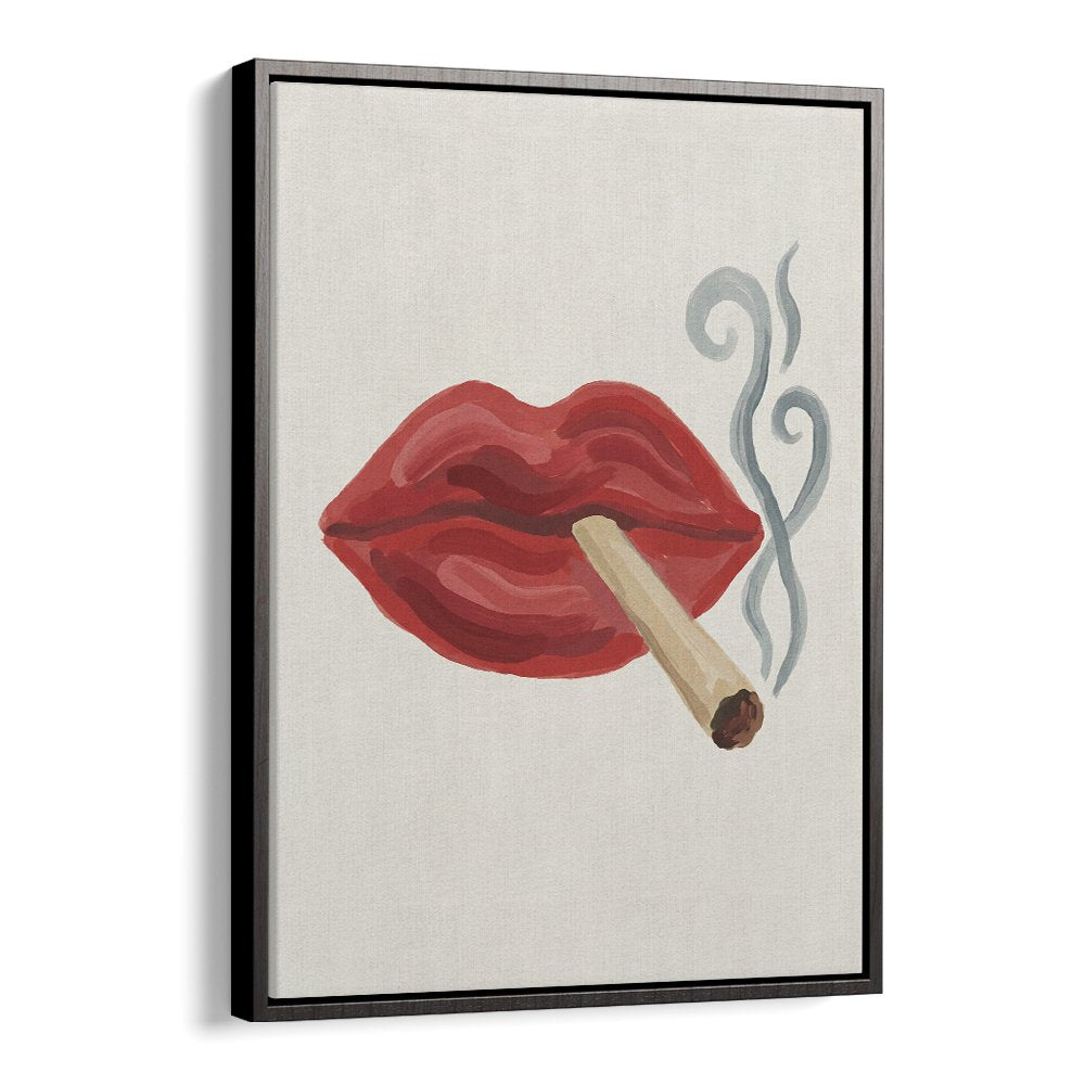 SMOKING RED LIPS