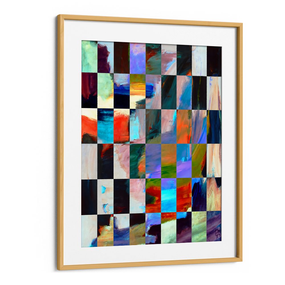 VIBRANT ABSTRACT GRID