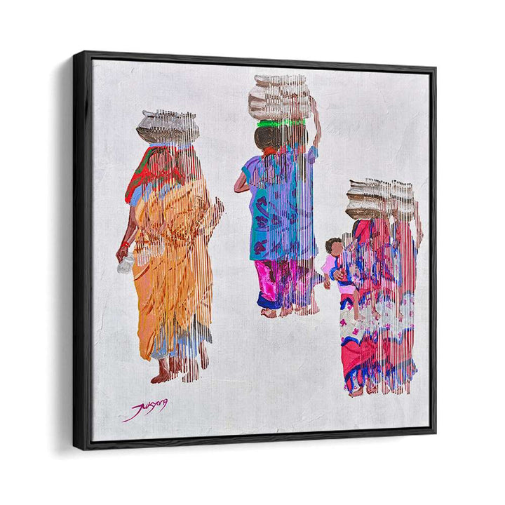 VIBRANT CARRYING WOMEN