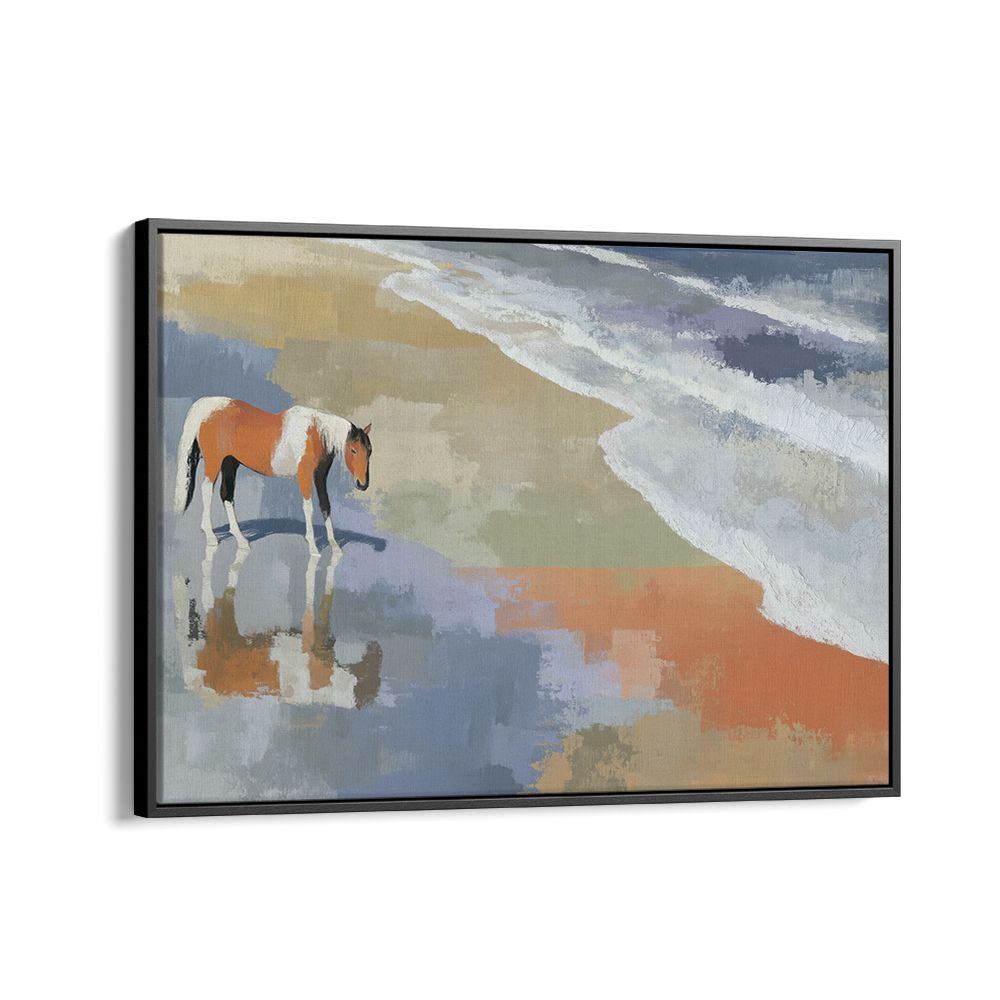 HORSE AT THE SHORE