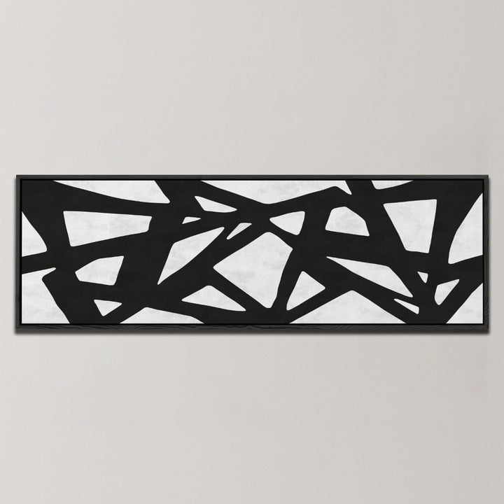 TANGLED MONOCHROME PATTERN  , PANORAMIC ART