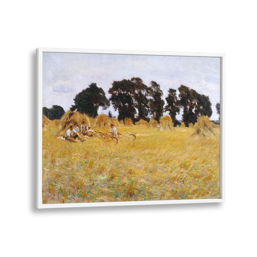 REPARS RESTING IN A WHEAT FEILD