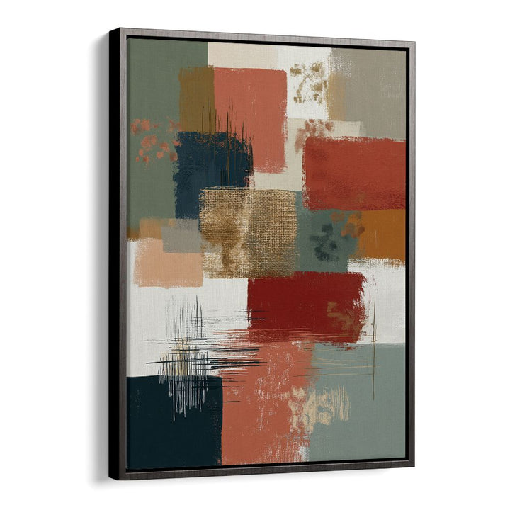 ABSTRACT BRUSHSTROKE GRID I