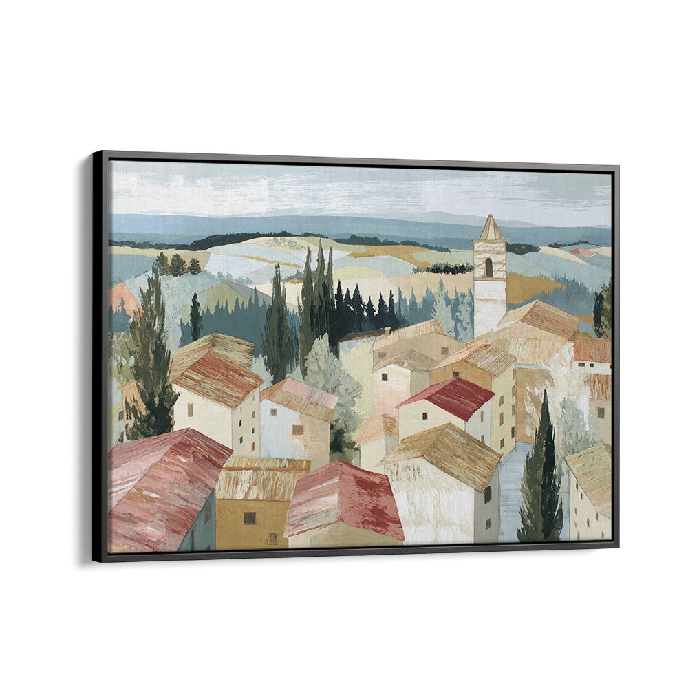 VILLAGE ROOFTOPS IN TUSCANY